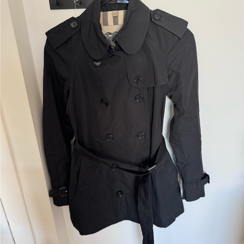 Burberry Classic Black Trench Coat